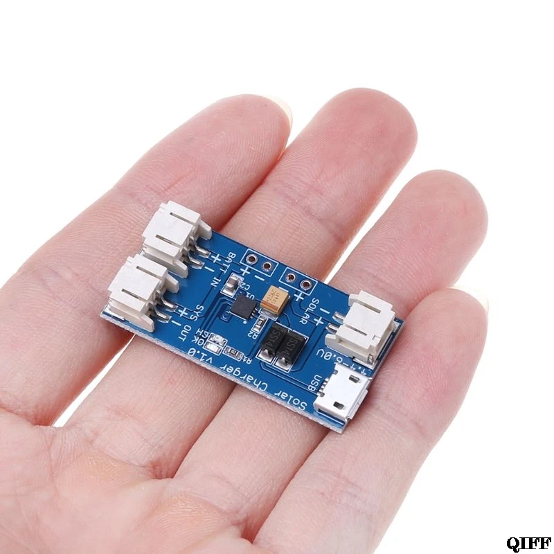 

Drop Ship&Wholesale Mini Solar Lipo Charger Board CN3065 Lithium Battery Charging Module APR28