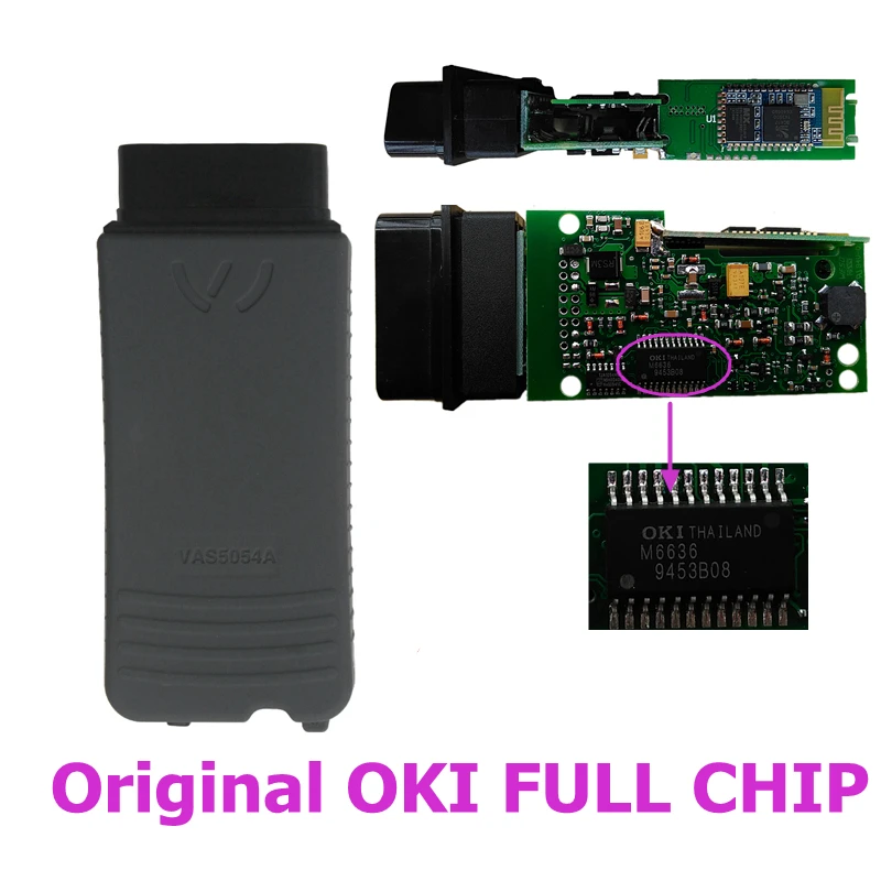 Цена за VAS5054 VAS 5054a ODIS V3.0.3 Bluetooth с OKI Chip V3.0.3 Диагностический Сканер vas5054a Bluetooth Поддержка UDS Протокола Цена за VAS5054 VAS 5054a ODIS V3.0.3 Bluetooth с OKI Chip V3.0.3 Диагностический Сканер vas5054a Bluetooth Поддержка UDS Протокола