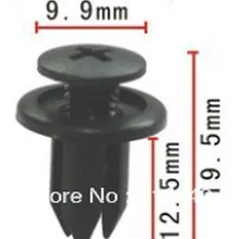 Вмещает в отверстия 7 мм пластиковые фиксаторы push-type футляр для ретейнера для honda 90657-SA6-0030 и чехол для mazda N304-13-356-A