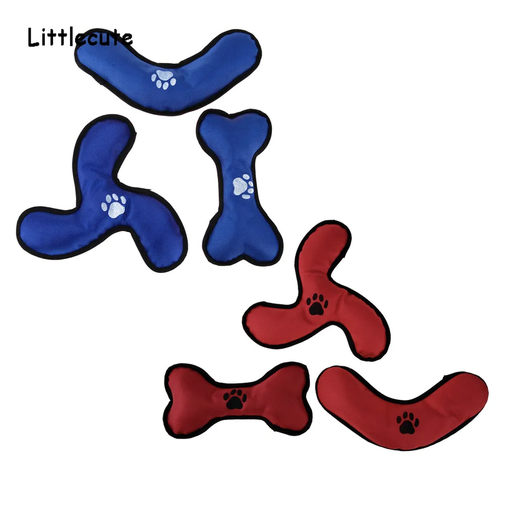 3 قطعة الكلب لعب تحلق القرص دائم UFO الحيوانات الأليفة الأسنان مقاومة جلب لعب الكلاب التدريب تحلق القرص اللعب لعبة