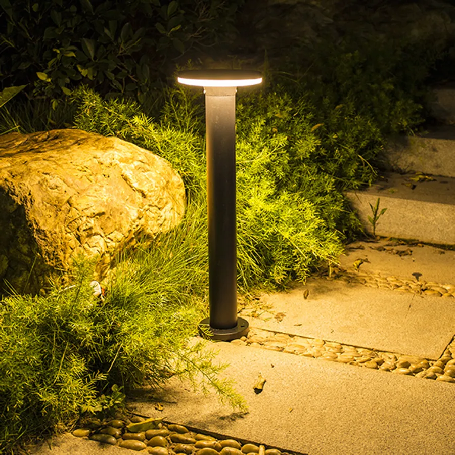 Thrisdar 40/60 см наружный ландшафтный светильник для газона, водонепроницаемый светильник для виллы, сада, двора, стоячий светильник, современный светильник для парка