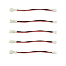 5pcs Lipo Battery Charging Connector Lines for DIY FPV Eachine e010 JJRC H36 Tiny Whoop Inductrix Mini RC Drone PH2.0 Plug