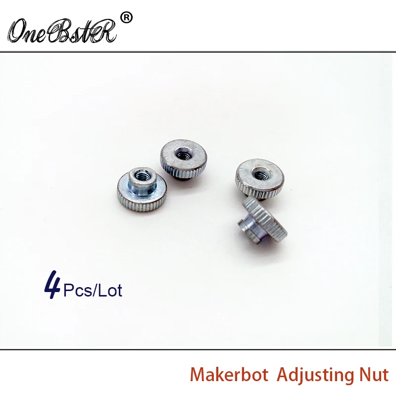 4 шт./лот Makerbot нагревательная платформа M3 регулирующая гайка для горячей
