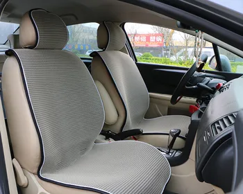 

1 Piece Breathable Mesh Ice Silk Car Front Seat Cover Pad Fit Most Cars Summer Cool Seat Cushion Luxurious Simple Universal Size