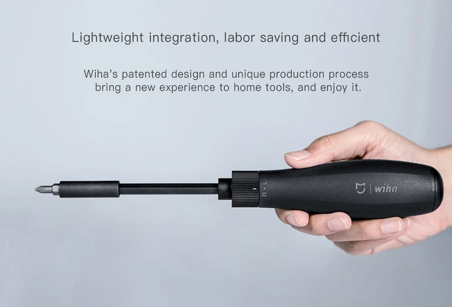 Original Xiaomi Mijia Wiha Ratchet Screwdriver 8 in 1 Precision  Magnetic Bits Repair Tools Screw Driver Smart Home Kit For Men (9)