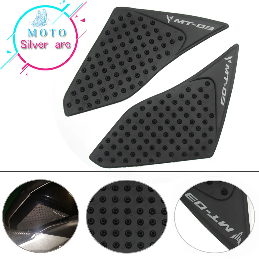 

For Yamaha MT-03 MT03 MT 03 2015-2016 Motorcycle Protector Anti slip Tank Pad Sticker Gas Knee Grip Traction Side 3M Decal