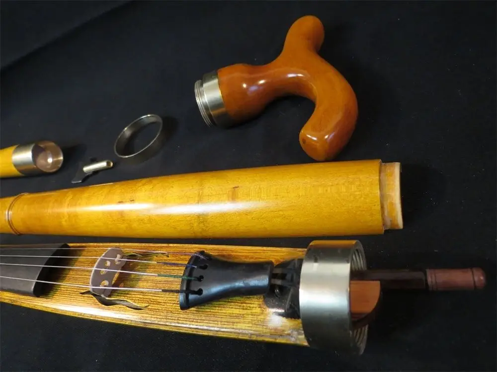 Копия 1750 Иоганн Wilde старый трость тростника Скрипки Pochette Канне-violon