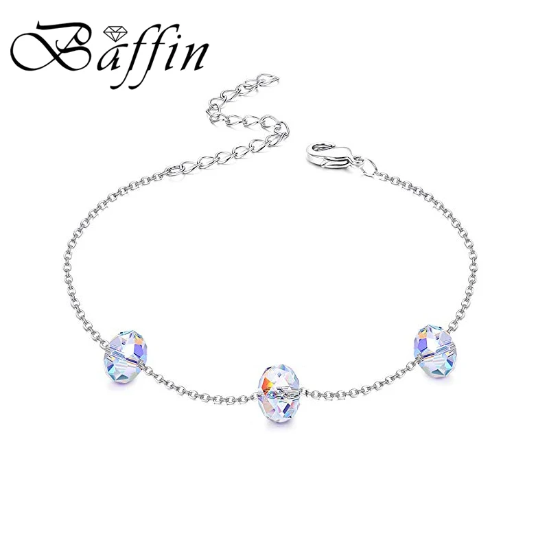 Baffin модный очаровательный браслет с кристаллами от Swarovski, разноцветные бусы, ручная бижутерия для женщин, свадебный подарок, летние ювелирные изделия