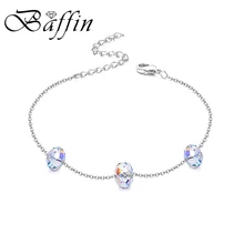 Baffin модный очаровательный браслет с кристаллами от Swarovski, разноцветные бусы, ручная бижутерия для женщин, свадебный подарок, летние ювелирные изделия