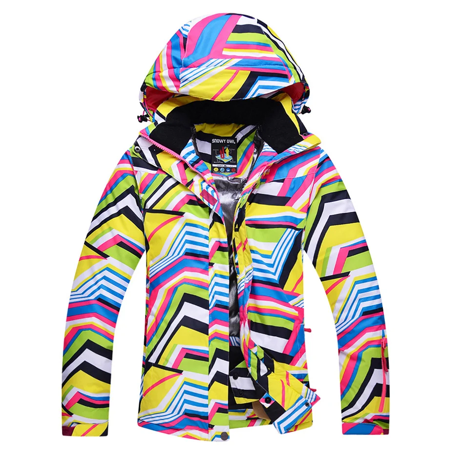 Autumn and winter ski suit female windproof waterproof double board jacket outdoor mountaineering sports warm jacket size SMLXL Autumn and winter ski suit female windproof waterproof double board jacket outdoor mountaineering sports warm jacket size SMLXL
