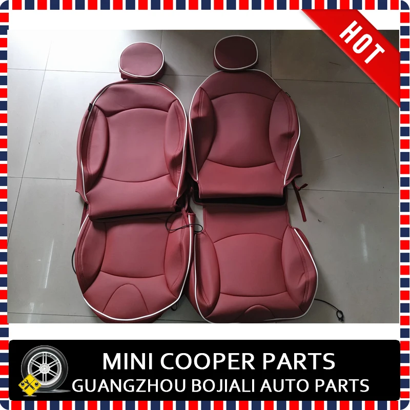 mini cooper Red Color Seat Cover