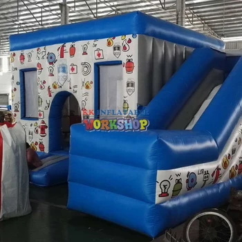 

Inflatable Cartoon Bouncer Amusement park For Children , Kids play equipment inflatable bouncy house