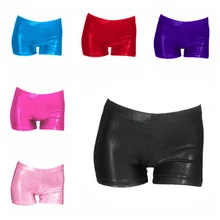 High quality bright ballet gymnastics dance practice clothes shorts girls tight shorts
