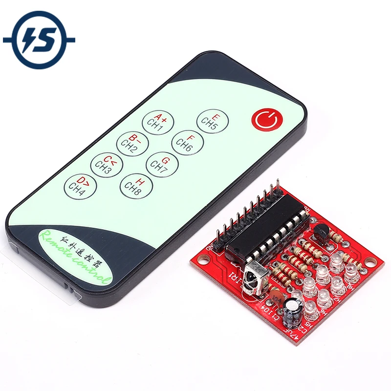 Infrared remote control 5V timer delay relay LED tube display module f Arduino