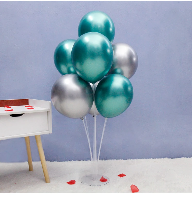  4 Pack DIY Balloon Arch Frame Table Stand Kit Decoration For Baby Shower Wedding Birthday Party Bal
