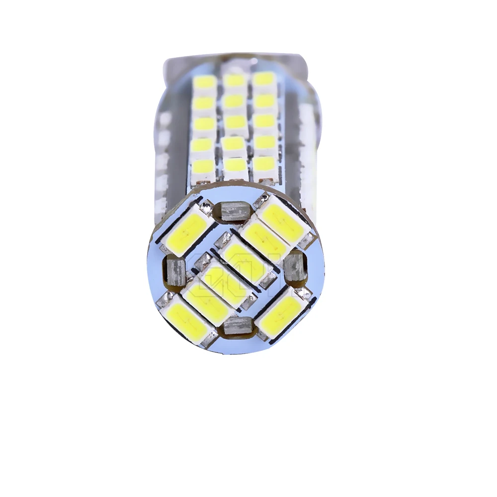 50 шт./лот T10 светодиодная стробоскопическая вспышка W5W 68SMD led 3014 долговечный блеск +