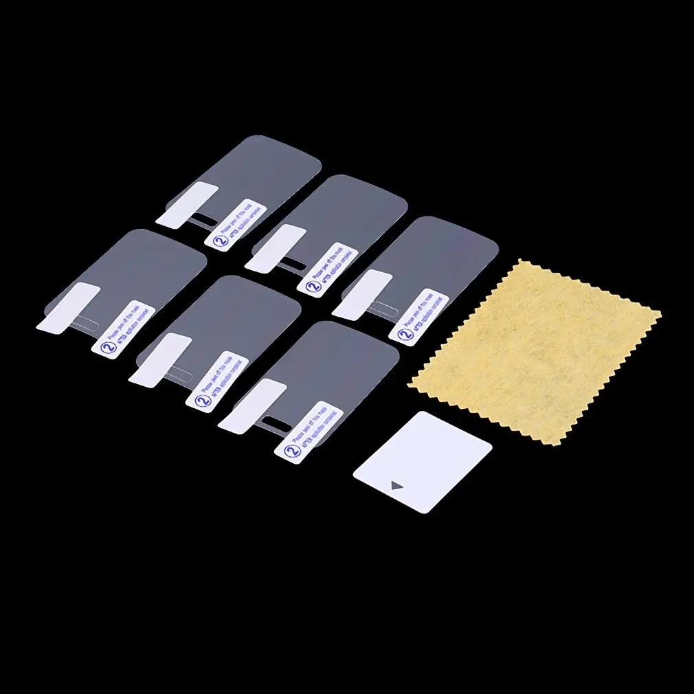 

6pcs Crystal Clear Screen Protector Guard Film For Samsung for Galaxy Gear S Protect LCD Screen Againest Dust Scratches