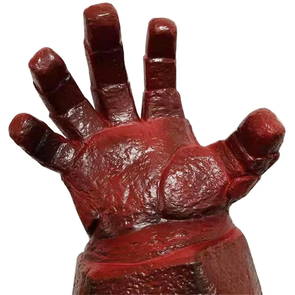 Косплей Hellboy латексная маска перчатки Hellboy: Rise of the Blood Queen реквизит Хэллоуин ужас