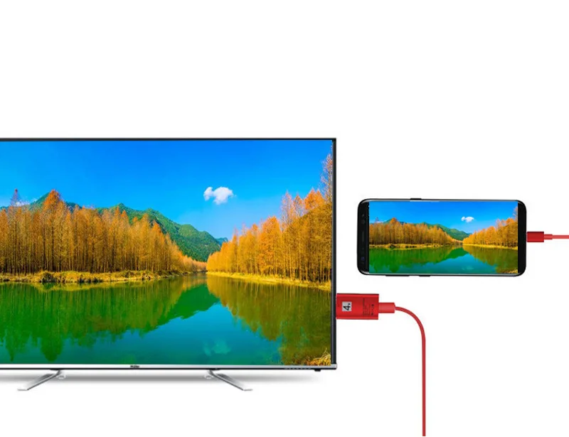 4K USB-C type C телефонный адаптер HDMI видео кабель подключения для MacBook Lumia 950XL samsung Note8 Note 9 10 S10 S9 S8 к ТВ проектор