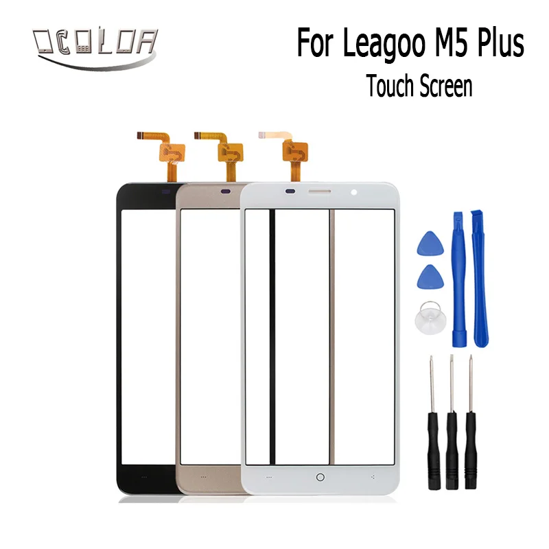 

Ocolor For LEAGOO M5 Plus Touch Screen Lens Sensor 5.5 Inch Touch Panel Replacement Accessory +Tools For LEAGOO M5 Plus+3M Tape