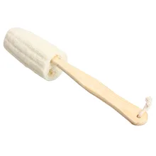 Длинная ручка для душа для ванны Loofah Задняя щетка для тела Очищающая тусклый ворсистый уход за кожей YUF99