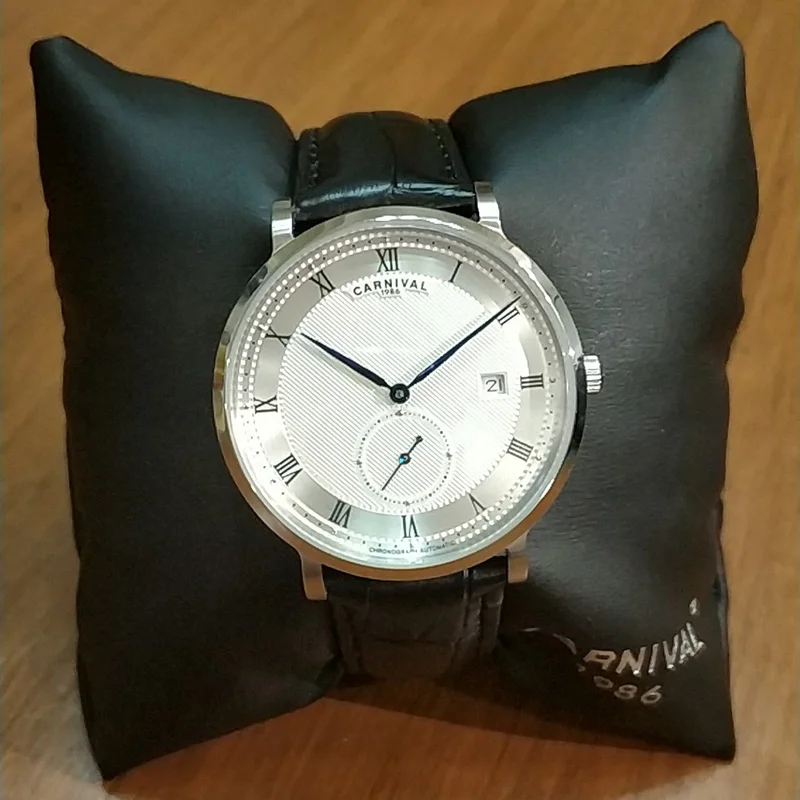 

New Fashion Automatic Watch Men Carnival Mens Mechanical Watches Top Brand Luxury Clock Waterproof Wristwatch montre homme