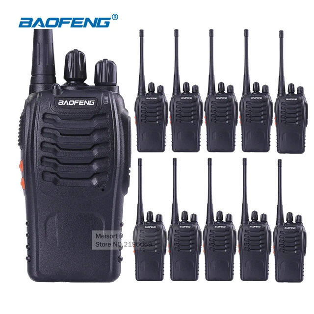 10pcs Baofeng Bf 888s Best Walkie Talkies Long Range Portable Two 10pcs Baofeng Bf 888s Best Walkie Talkies Long Range Portable Two Way Radio Cb Ham