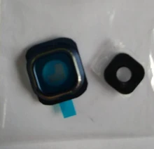 Wholesale 50pcs/lot Back Camera Lens for Samsung Galaxy S6 G9200 G920 Camera Glass Lens Cover Replacement Parts Free Shipping
