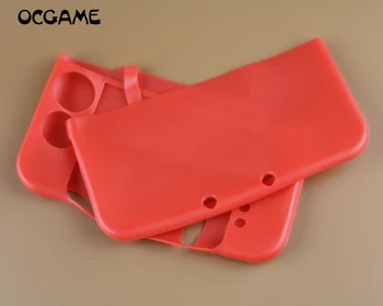 

OCGAME 12pcs/lot 5colors Rubber Soft Silicone Cover Case For New 3DS XL LL 3DSXL/3DSLL Console Full Body Protective Skin Shell