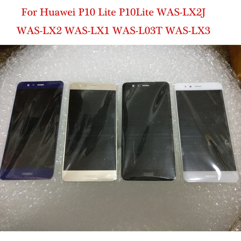 

NEW 4 Color Touch Screen Digitizer + LCD Display Assembly For Huawei P10 Lite P10Lite WAS-LX2J WAS-LX2 WAS-LX1 WAS-L03T WAS-LX3