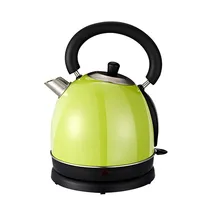 1.8L Электрический чайник бытовой из нержавеющей стали Автоматическая защита мощности проводной Ручной мгновенный нагрев Электрический чайник для воды