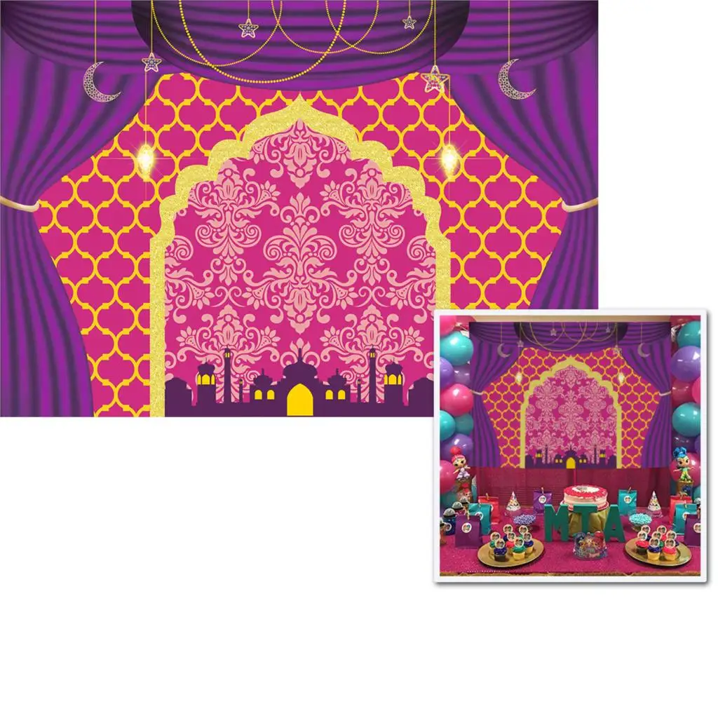 Birthday Photography Background Party Egyptian Moroccan Arabian