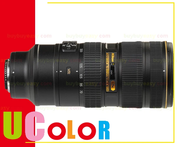 Genuine Nikon AF-S Nikkor 70-200mm f/2.8 G ED VR II Lens Telephoto Zoom Lens genuine brand new nikon af s dx nikkor 55 200mm f 4 5 6g ed vr ii lens for d810 d610 d7200 d7100 d5300 d5500 d90