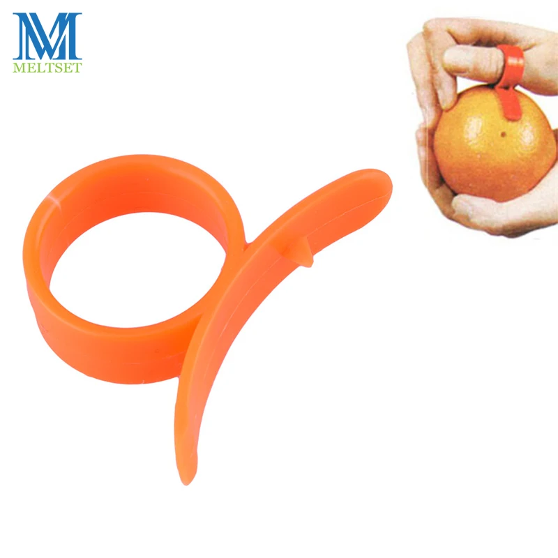 

1PC Finger Type Orange Peeler Fruit Zester Easy Opener Practical Lemon Fruit Slicer Kitchen Accessories