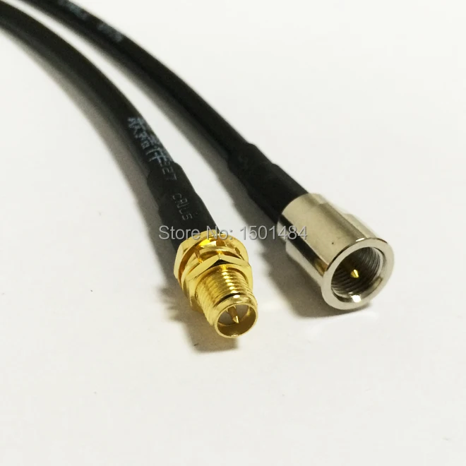 Новый RP SMA Женский Джек переключатель FME штекер RF коаксиальный кабель RG58 по