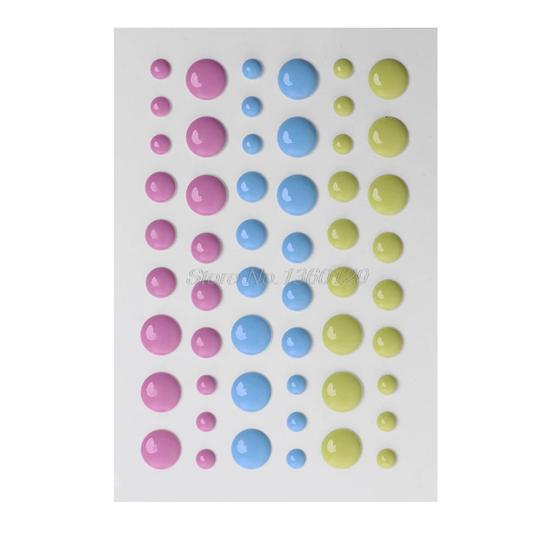 

Enamel Dot Self Adhesive Sprinkles Enamel Dots Resin Sticker for Scrapbooking DIY Crafts Card Making Decoration Oct08 Drop Ship