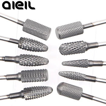 

Coating Carbide Nail Drill Bits Black Titanium Milling Cutter For Manicure Machine Drill Bits for Nail Drill Machine Accessories