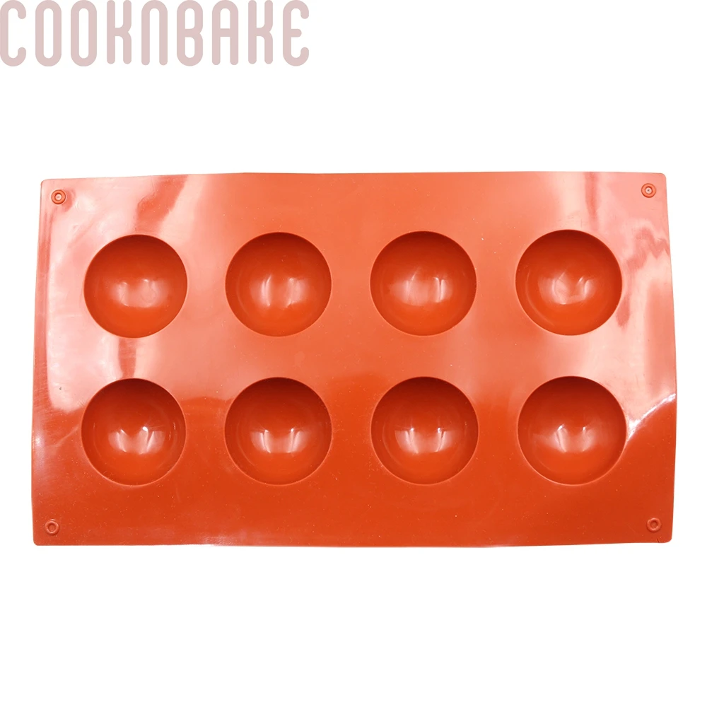 COOKNBAKE DIY 8 даже Куполообразное DIY Силиконовое мыло в виде пчелиных сот плесень желе пудинг силиконовые формы для шоколада CDSM-267