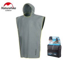 Многофункциональный Быстросохнущий пляжный халат пляжное полотенце микроволоконный халат пончо с капюшоном мочалка S/M/L для взрослых