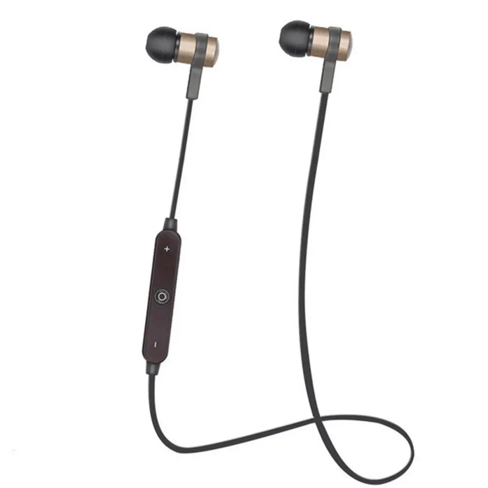 Портативные беспроводные Bluetooth наушники с ушным крючком музыкальные