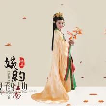 Yi Ye Zhi Qiu now/осенний костюм ханфу с падающим листом Детский костюм фотоальбом одежда для маленькой девочки