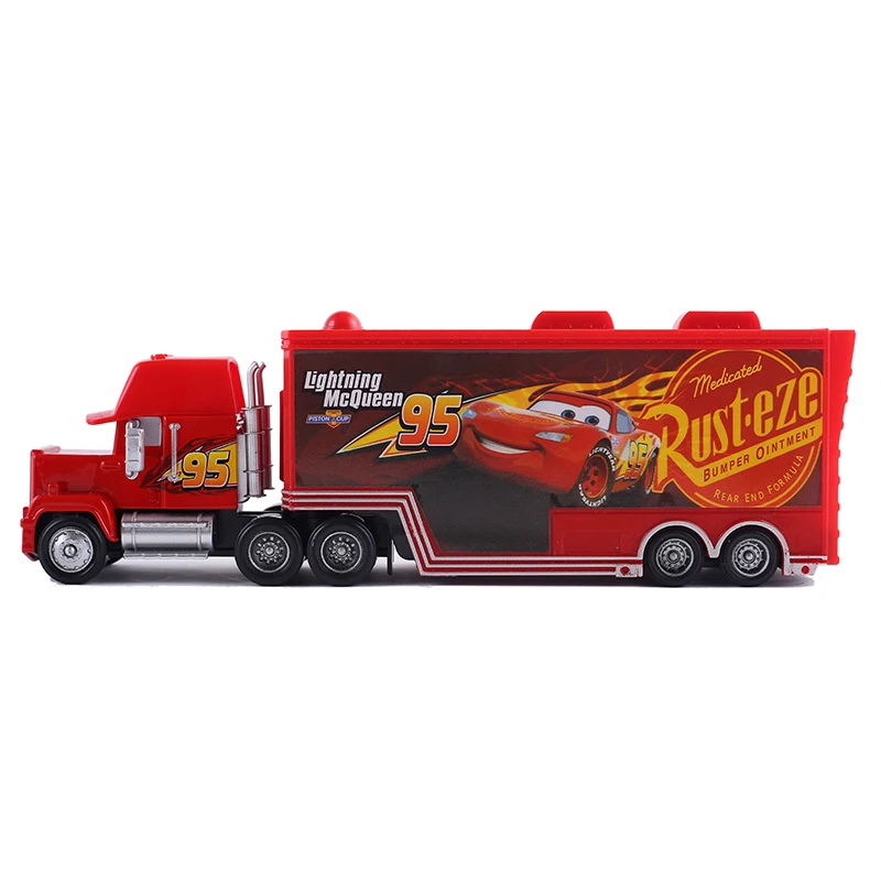 Disney Pixar Cars 2 3 Mack Uncle No.95 игрушечный автомобиль с молниями Маккуин свободная