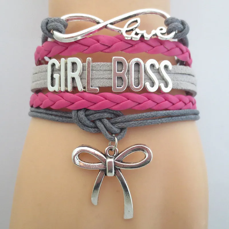 Buy Infinity Love GIRL BOSS Bracelet Customize