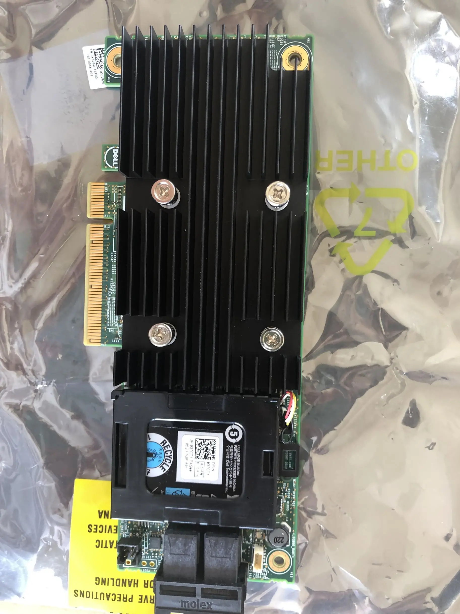 RAID H730P X4TTX Новые 8 Порт 2 GB cache SFF8643 12 ГБ/сек. RAID0.1.5.6 PCI-E 3,0X8 карты контроллера