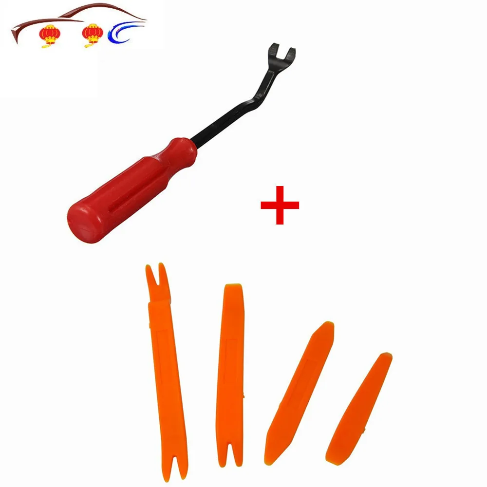 

Car Fastener Removal Tool Plastic Trim Dash Removal Rivet Clips Car Door Panel Installer Cover Pry Repair Fastener Tool