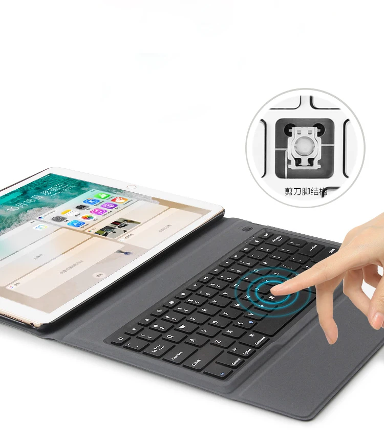 Для iPad Pro 12 9 Новый ультра тонкий беспроводной Bluetooth чехол для клавиатуры|Чехлы