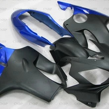 CBR F4i 2004-2007 Abs обтекатель CBR600 F4i 2004 зализа Abs CBR600F4i 2007 материя цвет: черный, синий кузов