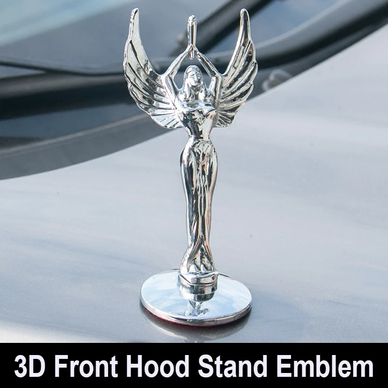 

Statue of Liberty Front Hood Badge Car Stand Bonnet Emblem for VW Golf 6 7 Coralla Crown Camry Civic Accord JAZZ CRV HRV IX35