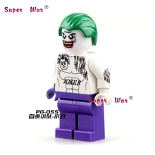 Одиночная супергерой DC отряд самоубийц Джокер серии строительные блоки действие наборы Модель Кирпичи игрушки для детей