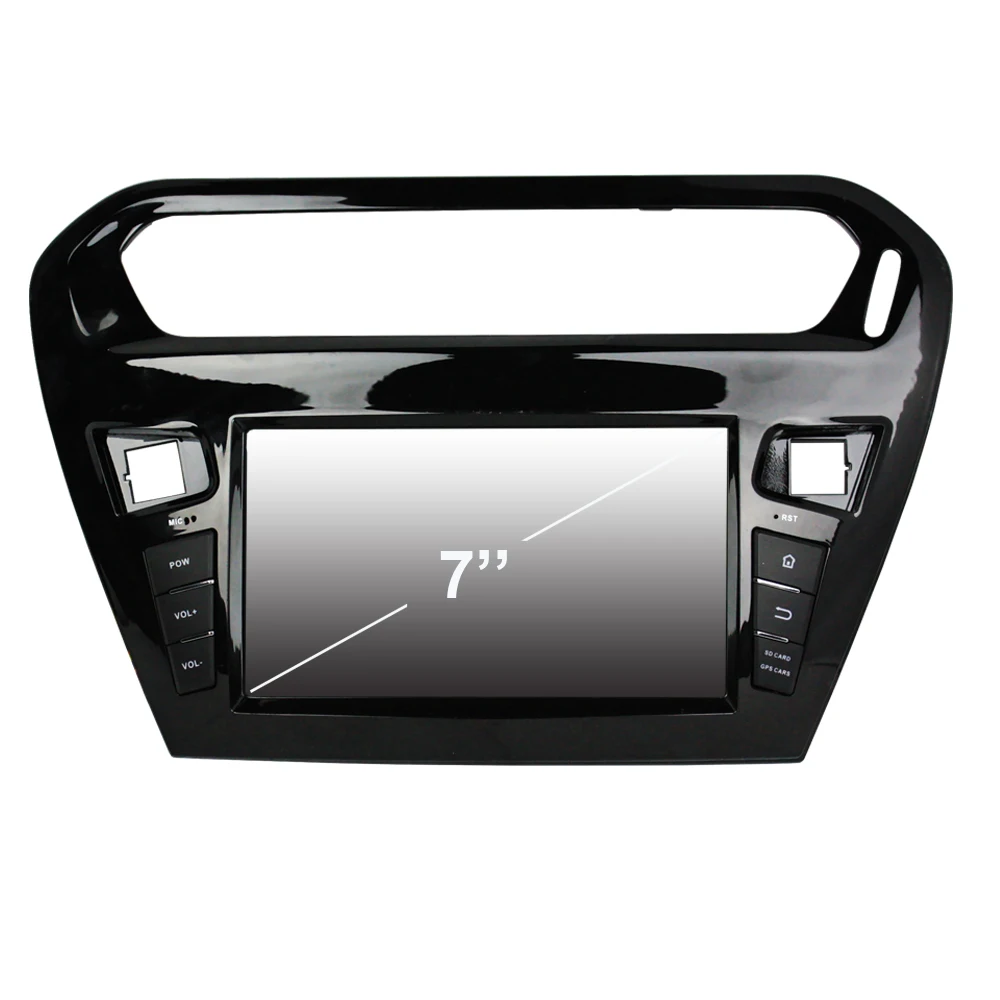 Sale Owtosin Car Radio Multimedia Video Player Navigation GPS Android 9.0 For Peugeot 301 Citroen Elysee Radio 2013-2016 Car 4GB RAM 3